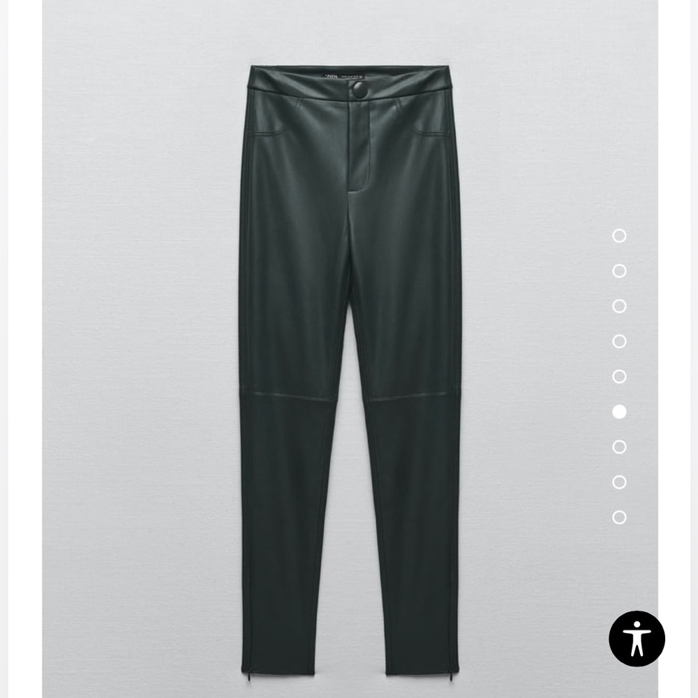 FAUX LEATHER LEGGINGS